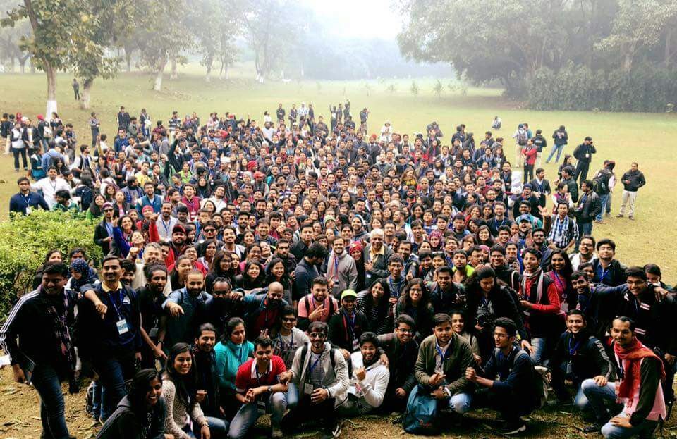 Jagriti Yatra moment 5